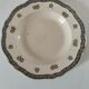 Assiette K&G Lunéville "Rouen Trèfle" circa 1880-1900
