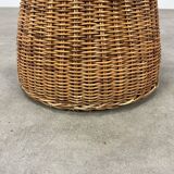 Champagne cork rattan stool
