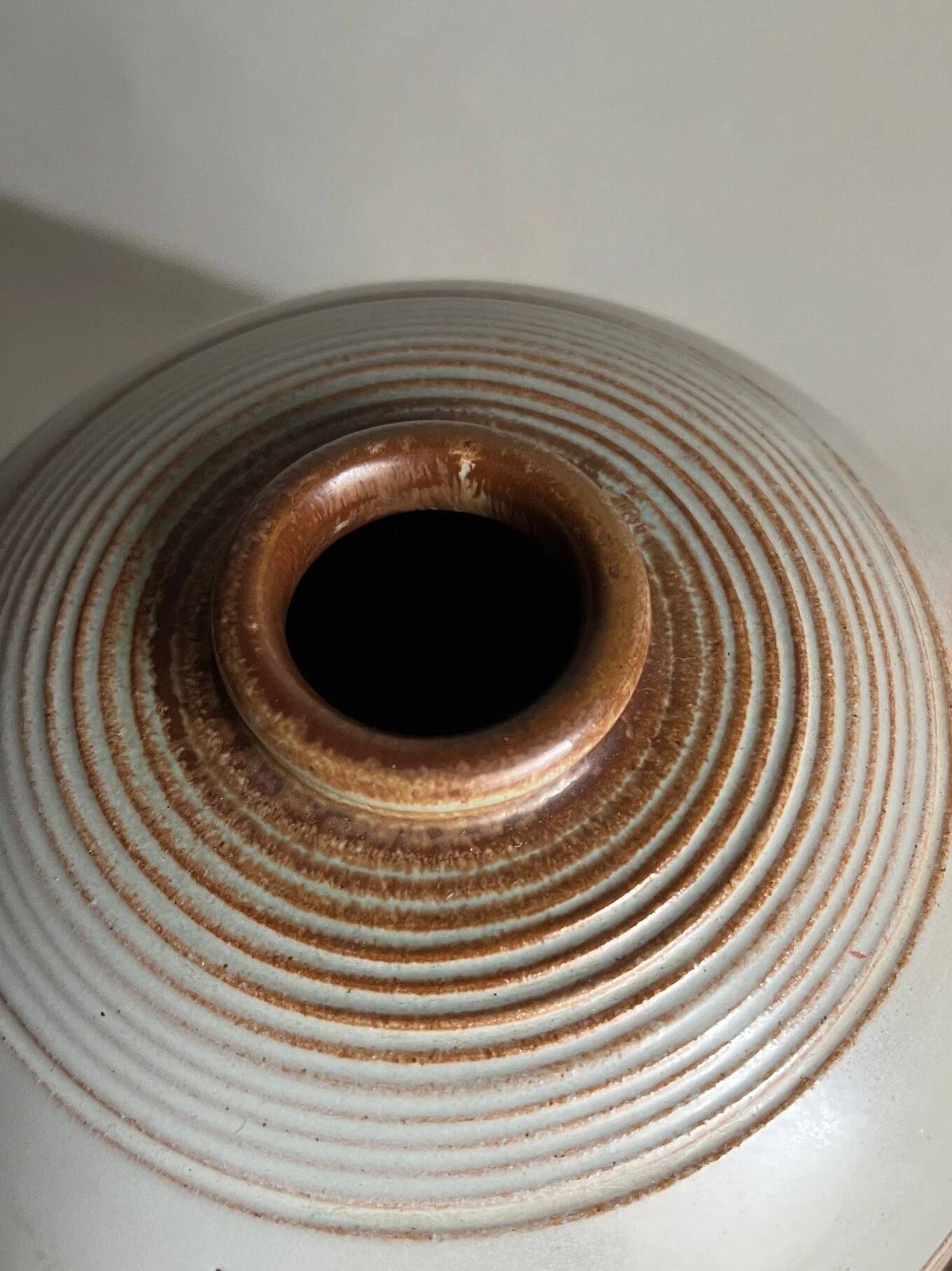 Art Deco ceramic vase by Anna-Lisa Thomson | Upsala Ekeby | Sweden | 1930s