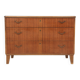 Commode scandinave en acajou, Suède, 1950