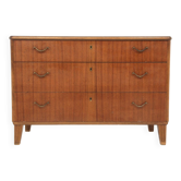 Commode scandinave en acajou, Suède, 1950