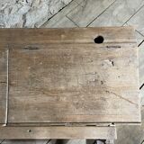 Wooden school desk