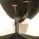 Vintage black leather office chair by Richard Sapper for Knoll 1979