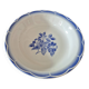 Plat saladier vintage a fleurs bleue marsac digoin de sarreguemines france