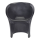 "Black Iron" Metallic Moon Armchair by Tokujin Yoshika for Moroso  62cm x 62cm x 74cm