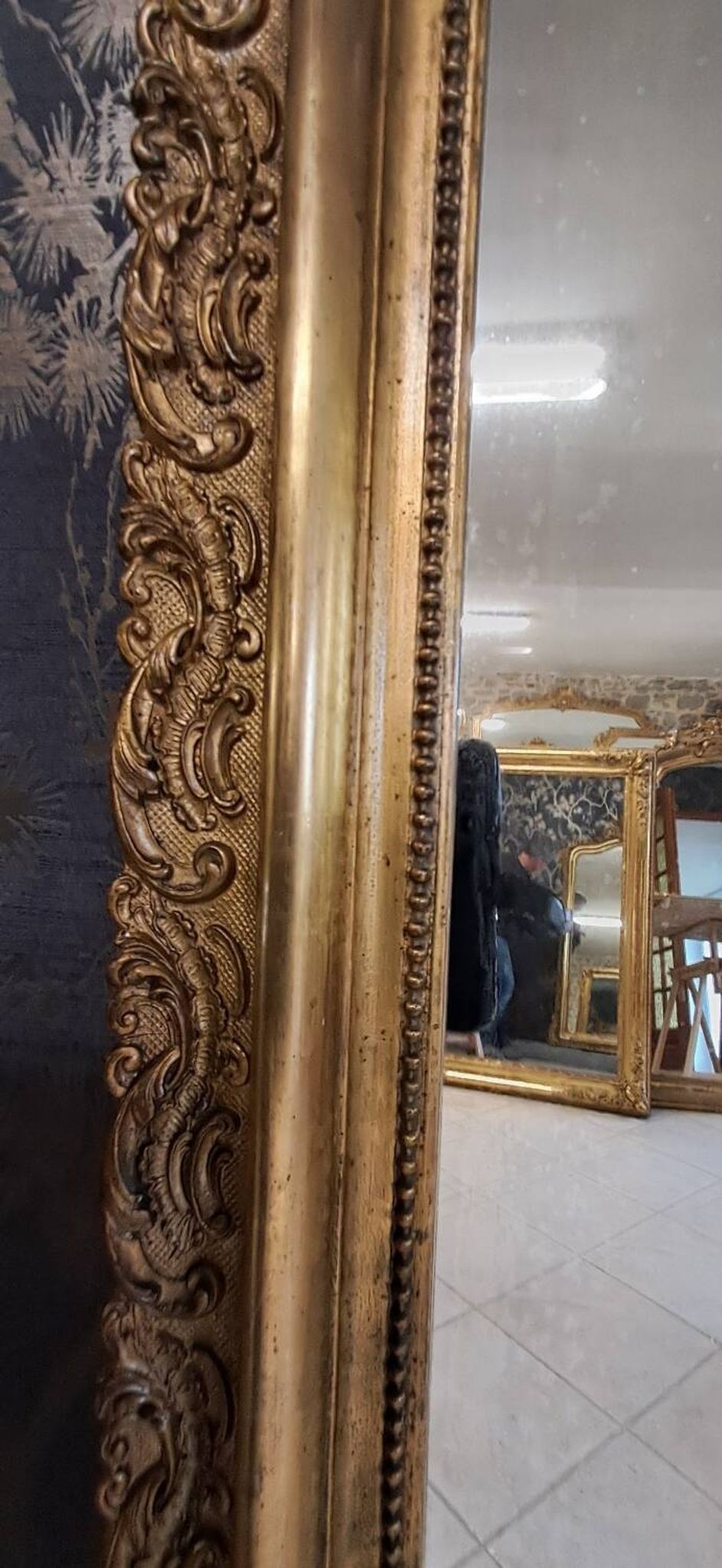 Miroir époque Napoléon III