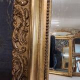 Napoleon III period mirror 169 x 100