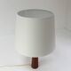 Vintage Danish Teak Table Lamp, 1960s