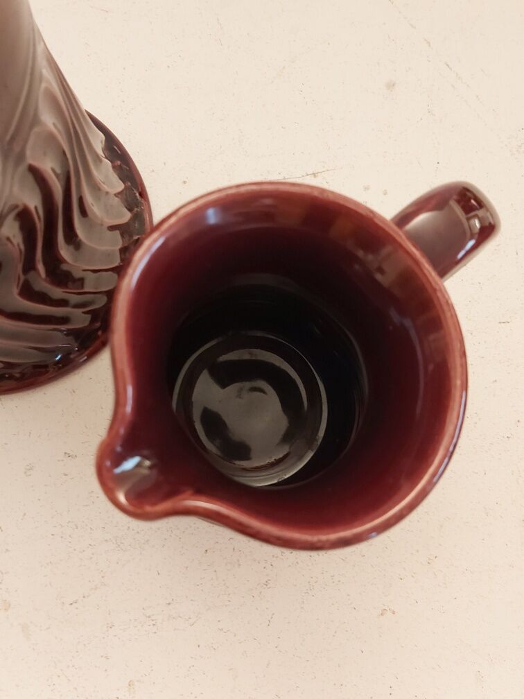 2 vintage ceramic pitchers Les Cyclades Anduze