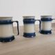 Blue Irish handles/mugs