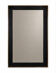 Large black mirror with smoked glass