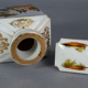Porcelain bottle old Paris marine & bucolic decoration nineteenth century SB