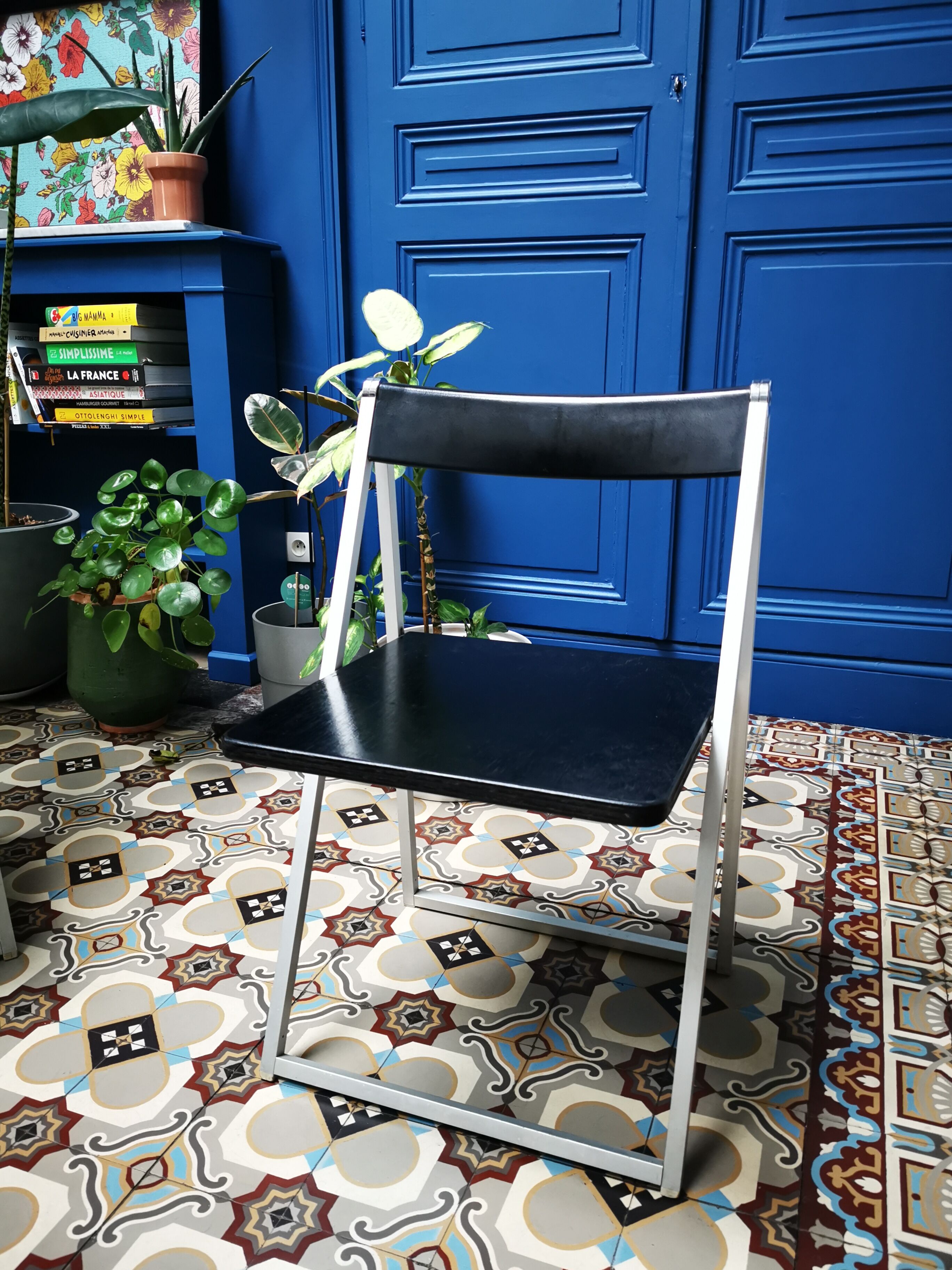 Vintage folding chairs by F. Hero and K. Odermatt for Interlubke, Germany 1970s