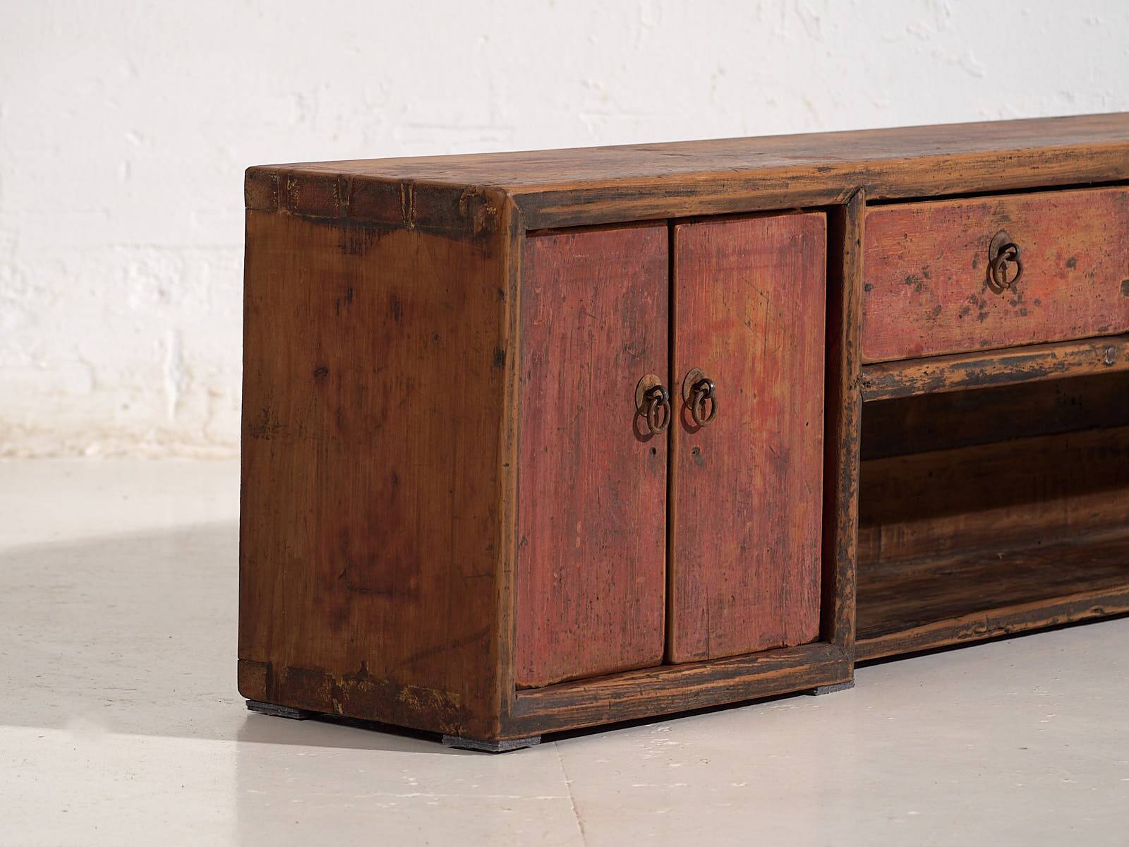 Antique furniture with red patina (c.1900)