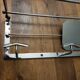 chrome coat rack with 4 hooks