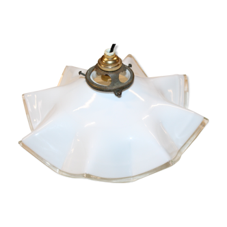 Opaline hanging lamp