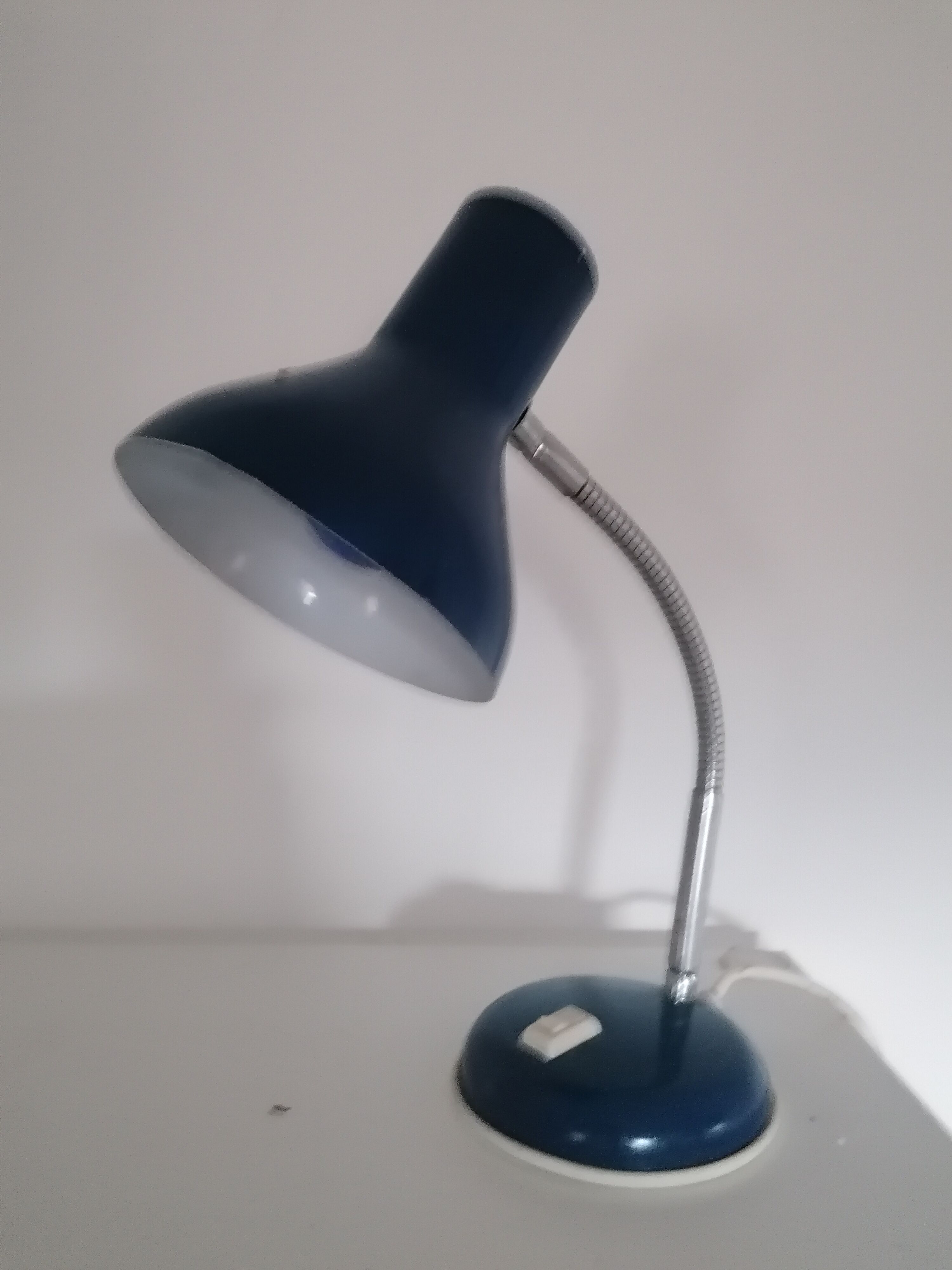 Desk lamp workshop flexible arm vintage old school