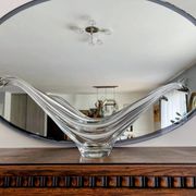 Vintage wall mirror by Metalvetro for Galvorame – Italy 1966 – 89x59cm