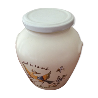 Pot painted glass "lavender honey"