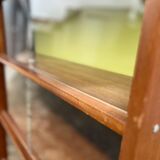 Small shelf 1950 style Guariche multicolored + mirror