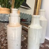 4 stoneware vases/bottles