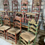 Spanish Chairs "Mallorcans" 19th century