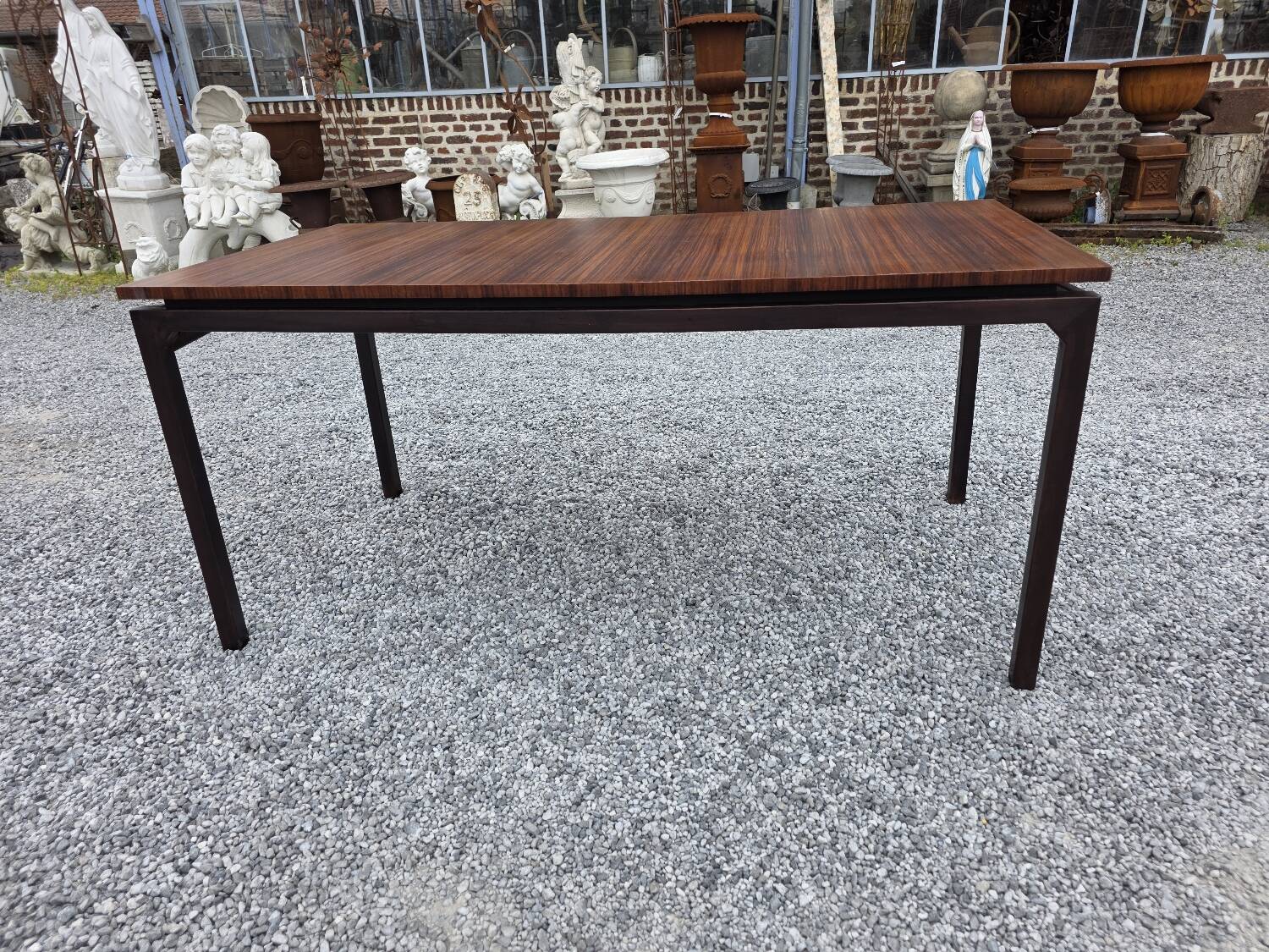 Scandinavian rosewood table from the 60s