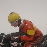 Vintage tin toy motorcycle