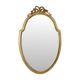 Deknudt Mirror with Bow Gold Leaf Gilded Wood Classic 69cm