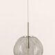 Large Murano ball pendant light by Doria, Germany, 1970s.