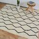 Handmade moroccan berber rug 190 x 158 cm