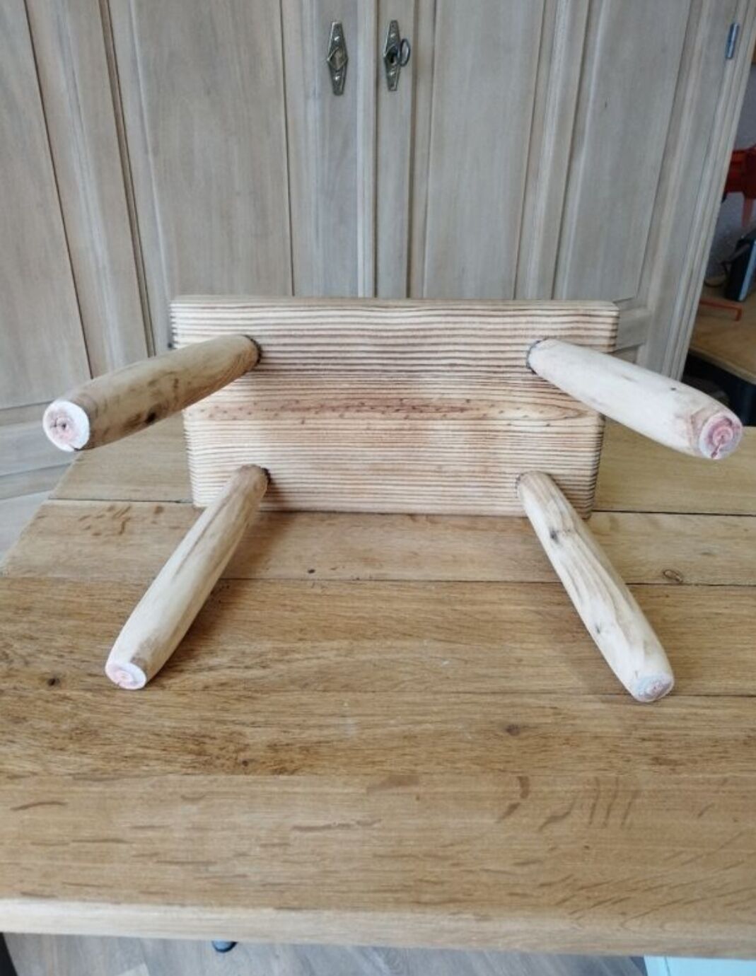 Wooden stool