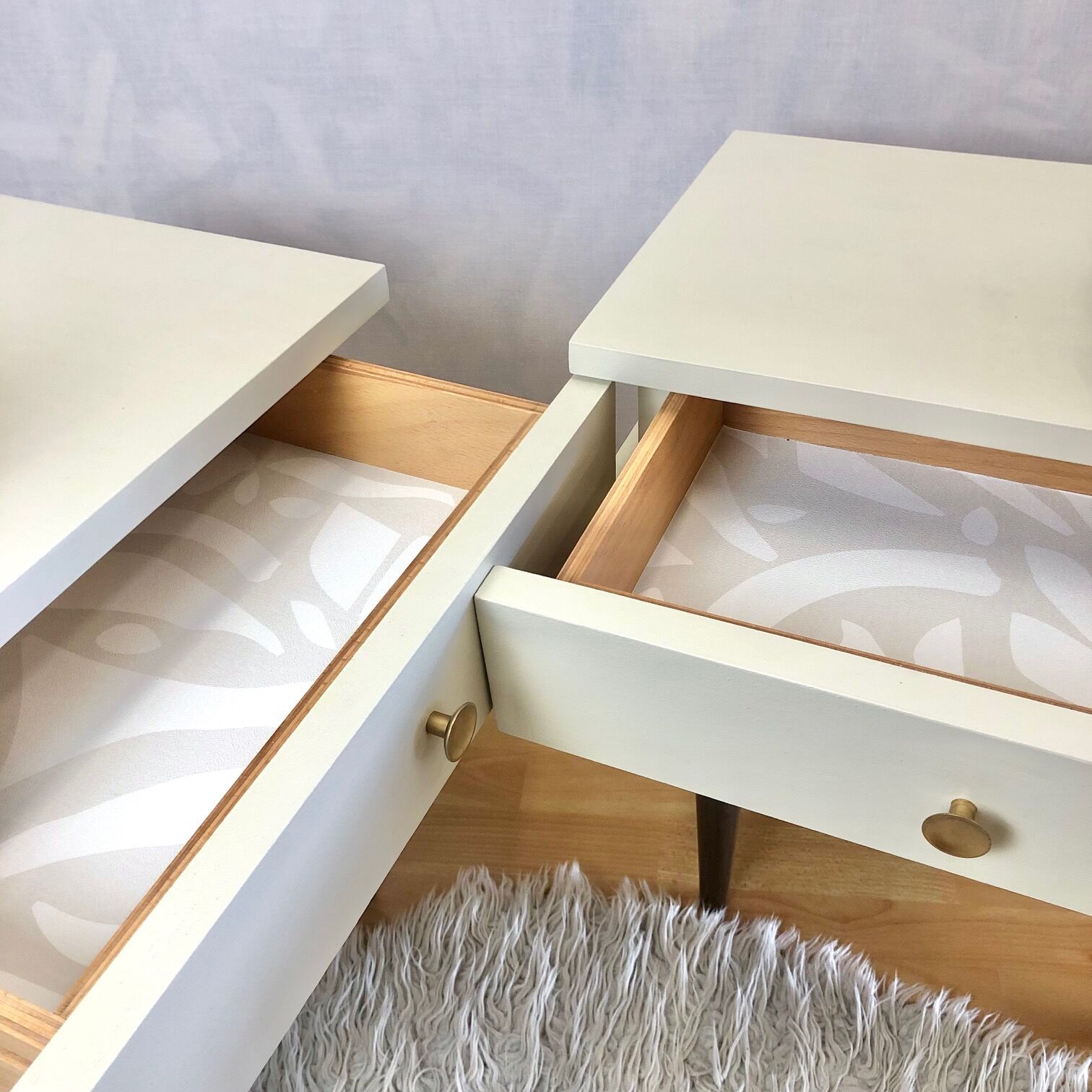 Pair of bedside tables