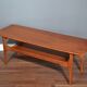 Midcentury Two Tier Teak Coffee Table. Fantastic Vintage  Modern / Danish Style