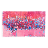 Vintage oil painting on canvas signed Michel