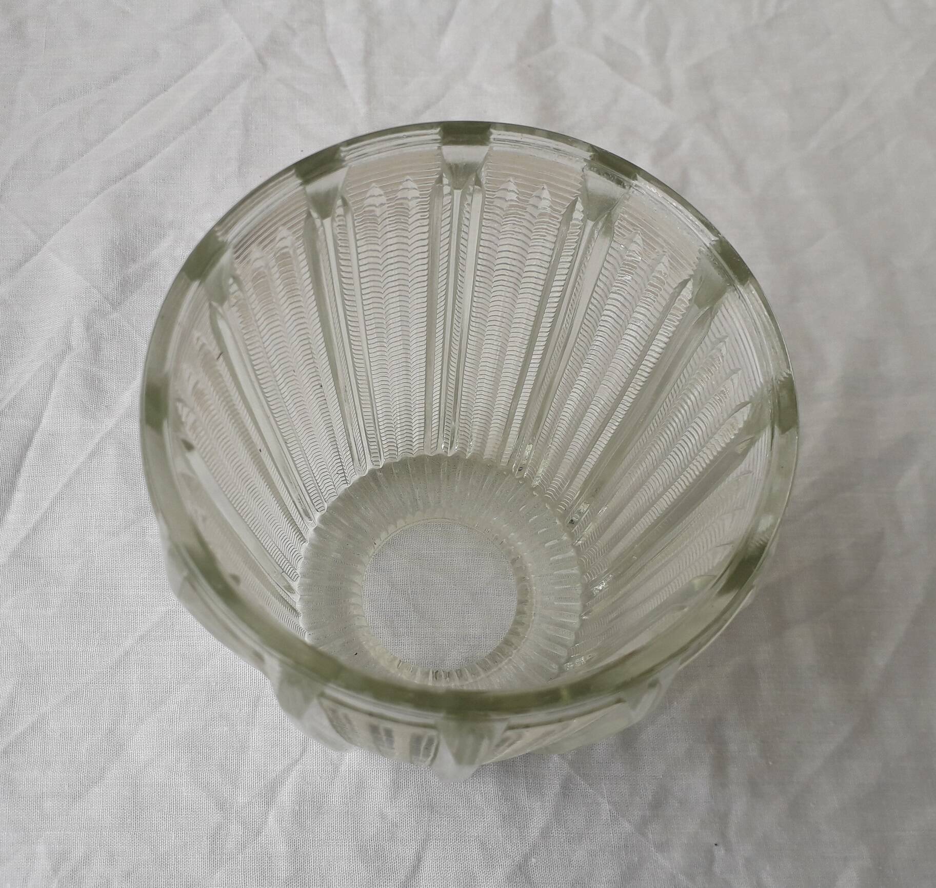 Abat-jour verre holophane