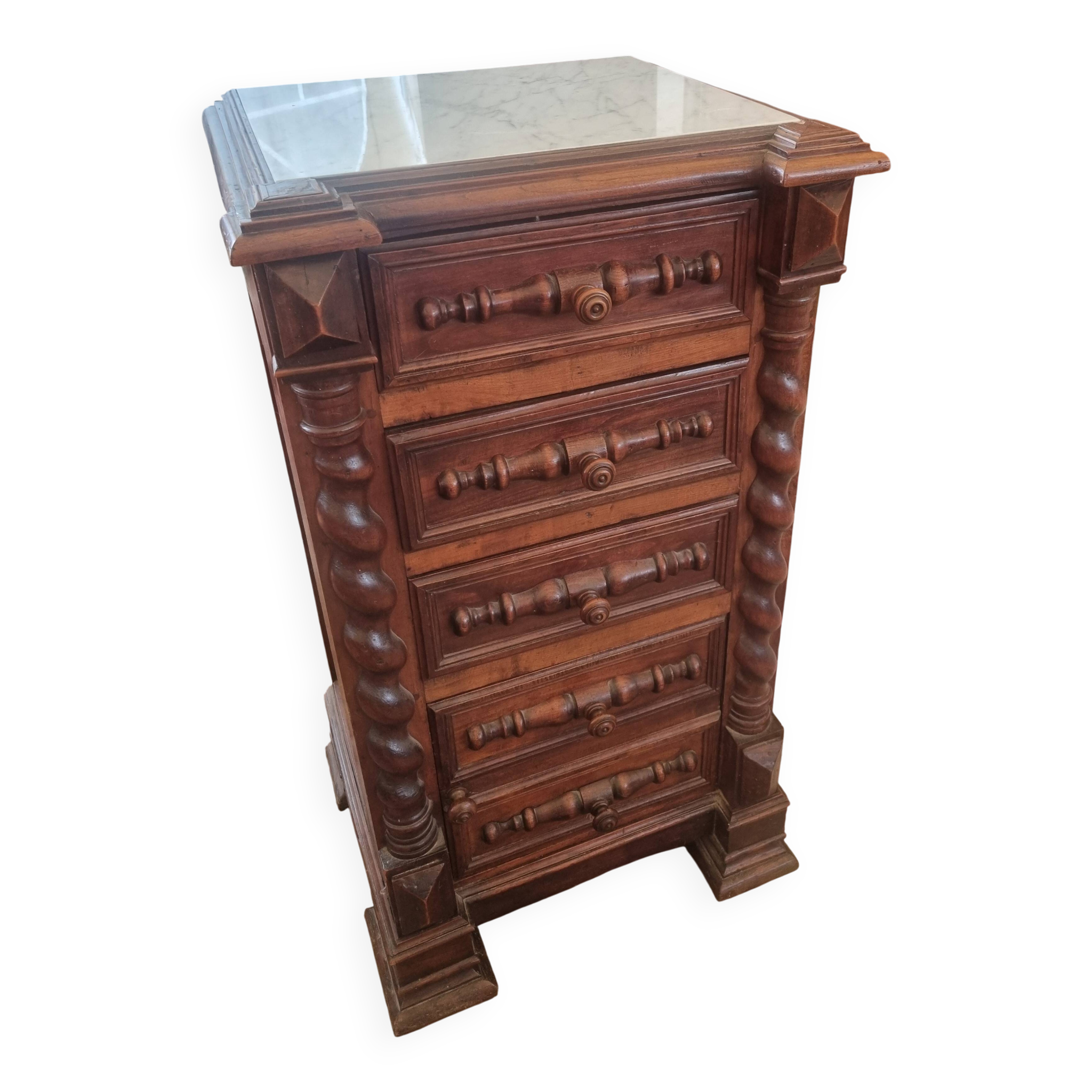 Semainier henri ii petite commode