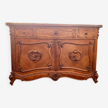 Arlesian Provencal credenza buffet