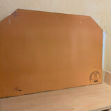 Old vintage beveled mirror 60x41cm