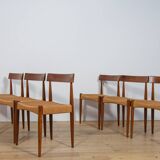 Mid Century Dining Chairs by Arne Hovmand-Olsen for Mogens Kold, 1960s, Den