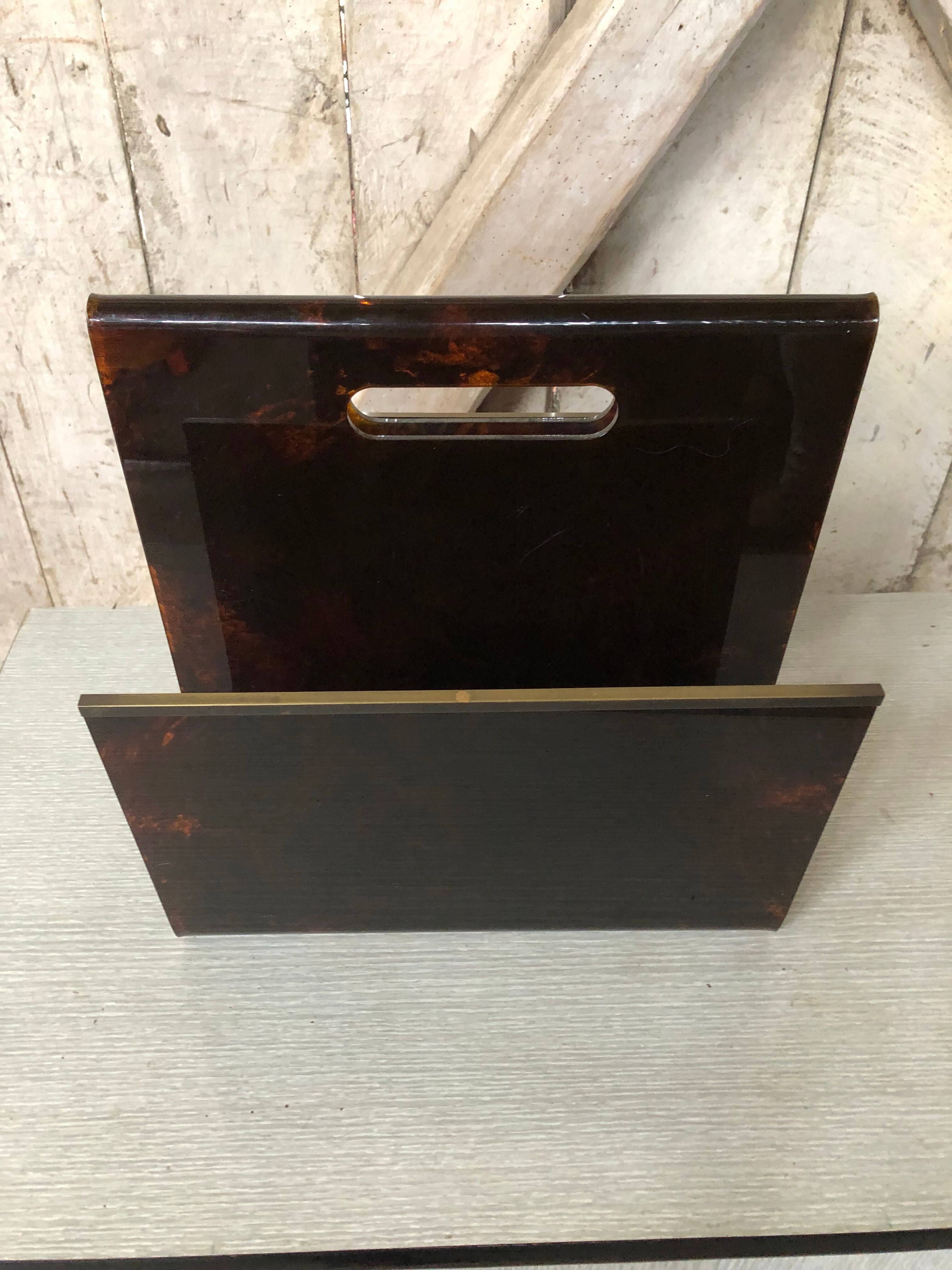 Old door reviews plexiglas curved marbled + baguettes brass vintage
