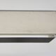 Pair of vintage wall sconces, painted black and white metal, Sweden 1970.