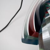 Lampe suspendue vintage danoise Konkylie par Louis Weisdorf, Lyfa, 1963