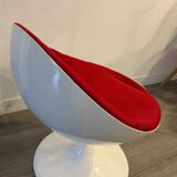 Set of Luna club chairs by Paolo Chiantini - white