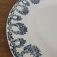 Assiette plate Terre de fer Colbert
