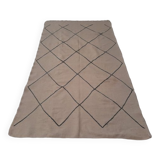 Handmade Berber Beni Ouarain Kilim 235x145cm