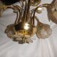 mother-of-pearl lotus flower chandelier