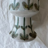 Ceramic vase signed Guillot
