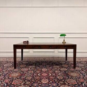 Classic English Eichholtz Campaign Writing Desk