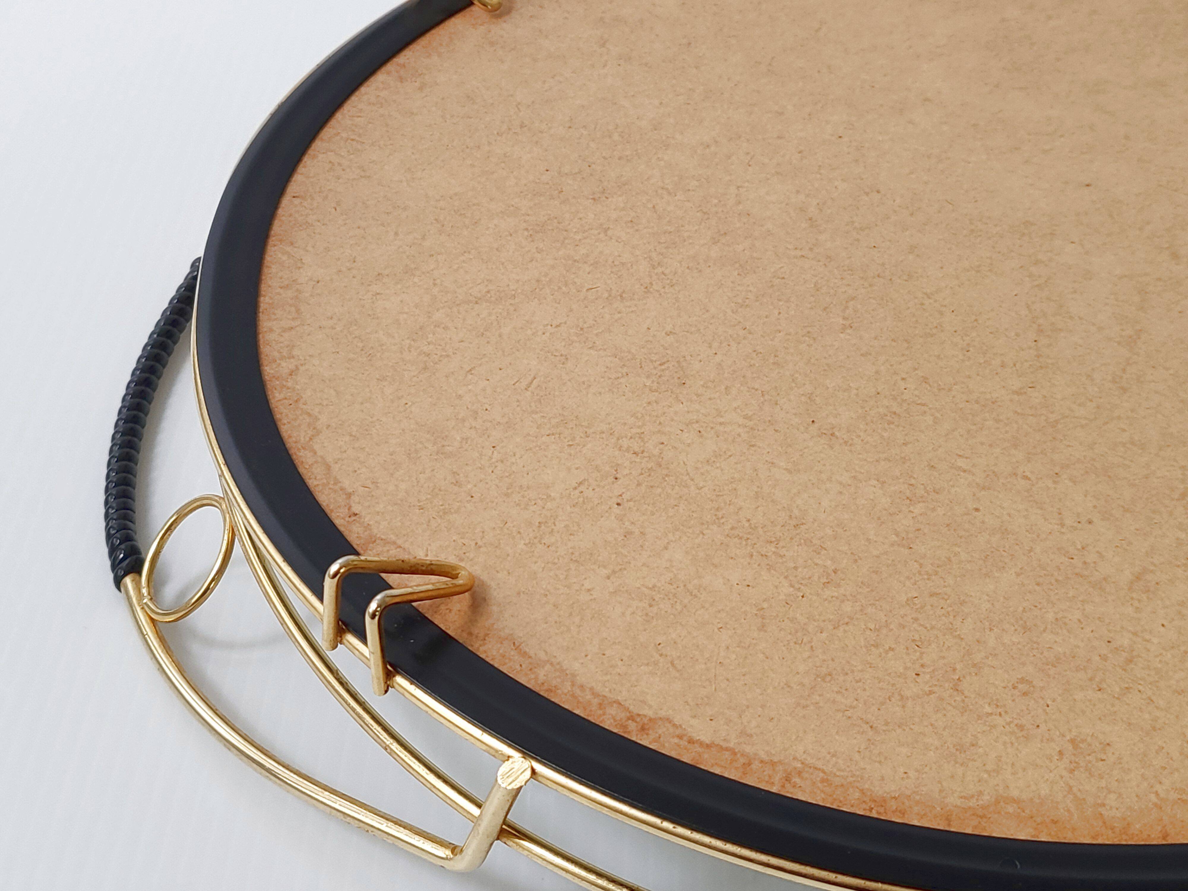 Vintage mirror tray 1950